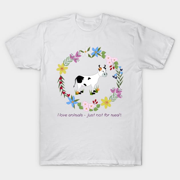 Love animals T-Shirt by sensgraf